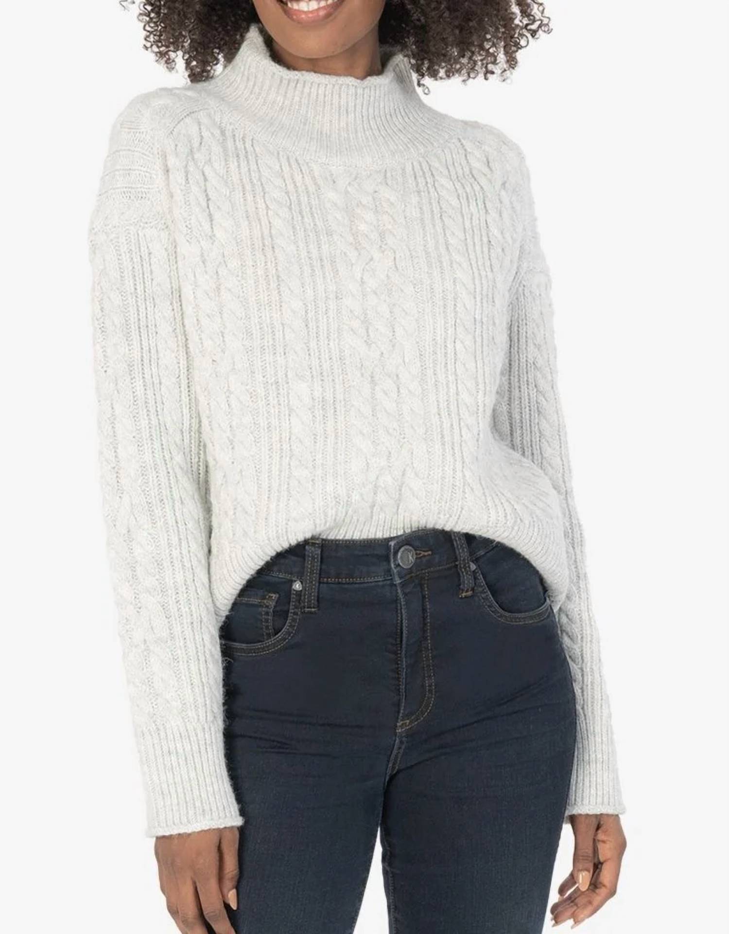 Kut From The Kloth - Leona Ribbed Turtle Neck Sweater