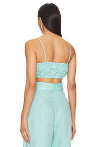 Matthew Bruch - STRUCTURED BANDEAU TOP