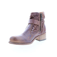 BEDSTU Women's Heather Ankle Boots in tan dip dye mason - women's shoe - view 4