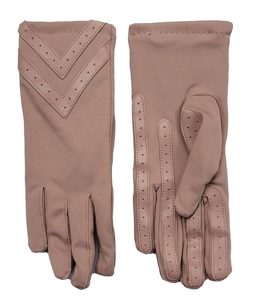 Women’s Chevron Spandex Gloves