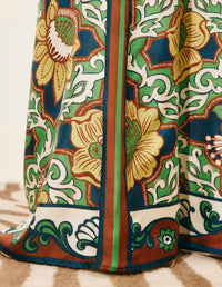 Alemais - LIANA SILK PALAZZO PANT