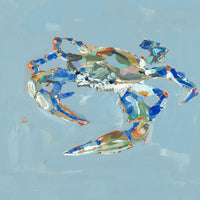 Chelsea Mcshane Art - "crab" Canvas