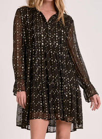 Elan - Long Sleeve Holiday Dress