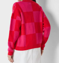 The Moment Collection - Geometrical V-neck Cardigan