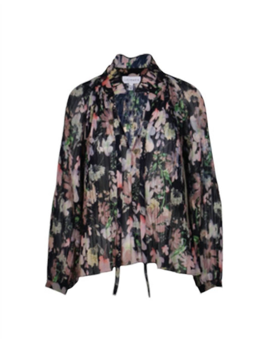 Lucy Paris - FEMININE FLORAL BLOUSE TOP