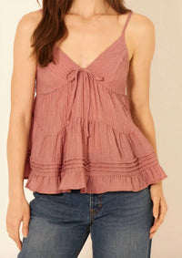 Bila77 - Heart To Know V-neck Top