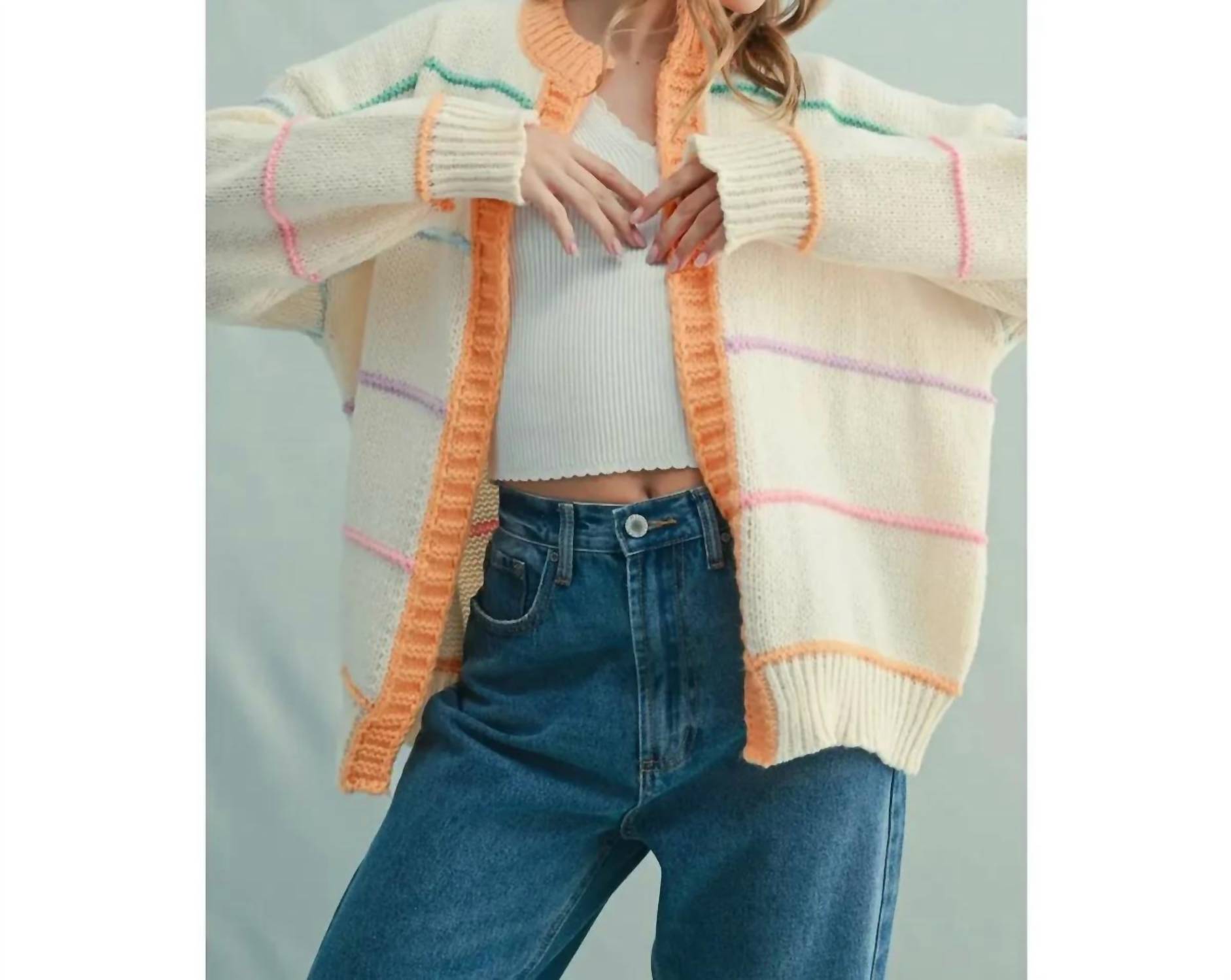 Jodifl - Savannah Striped Cardigan