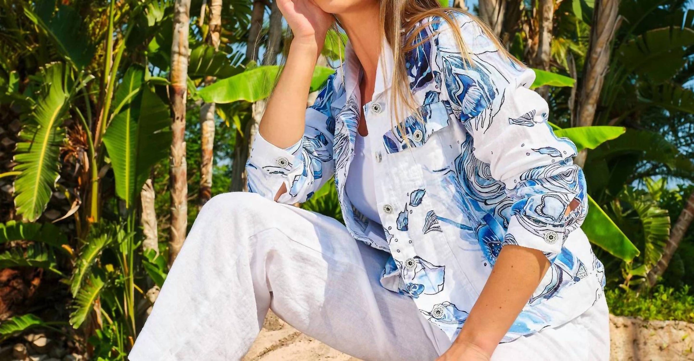 Dolcezza - Women's Linen Jacket