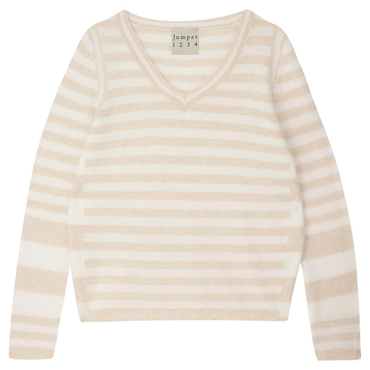 Jumper1234 - Vary Stripe Cashmere Sweater