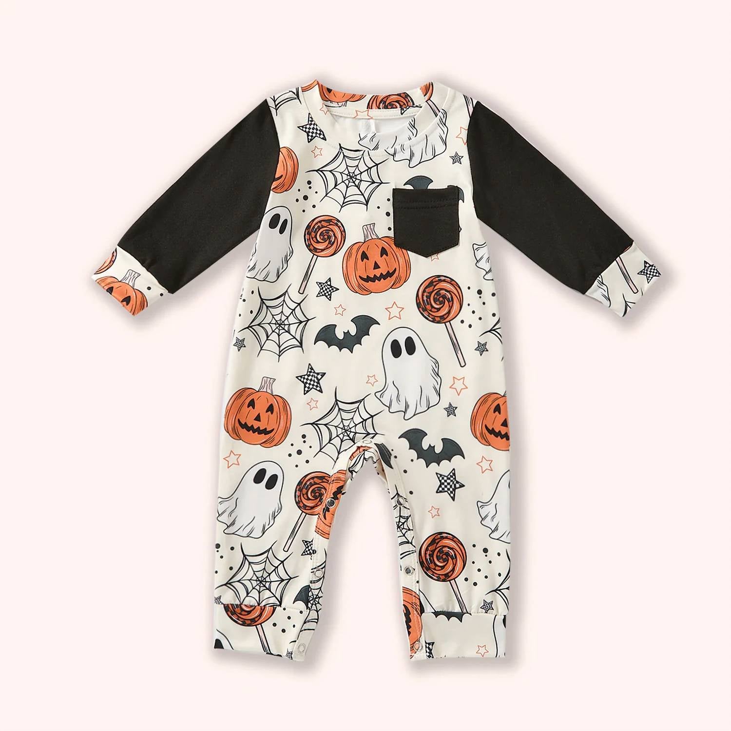 Pete + Lucy - Boys Frightfully Fun Romper