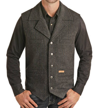 Powder River - Wool Stripe Montana Vest