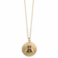 Zad - Women's Bee Locket Necklace