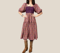 Sister Mary - Harvest Bloom Smocked Dress