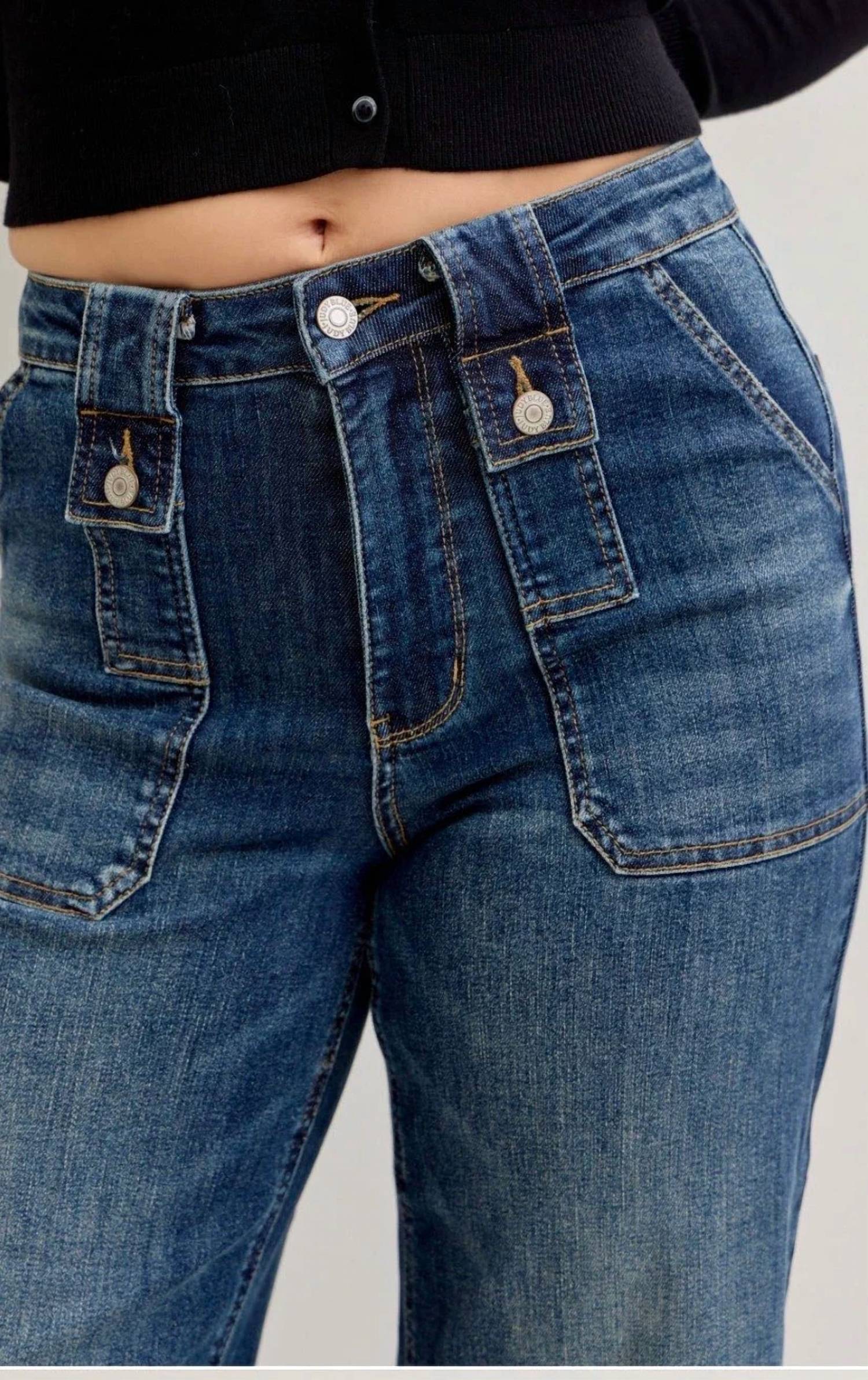 Judy Blue - High Waist Utility Pants