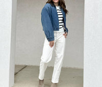 Sanctuary Ridge Sherpa Lined Jacket in blue - women's jacket - view 5