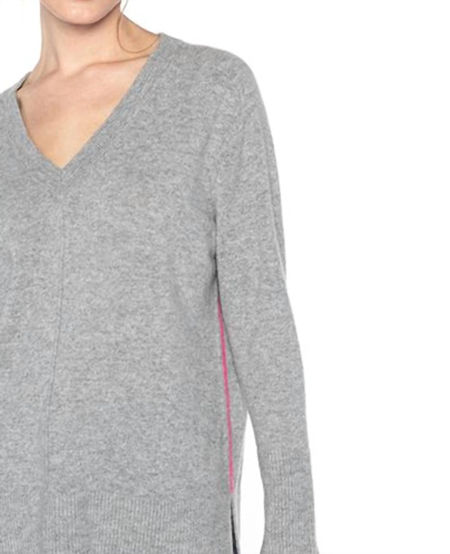 Kinross - Hi-low Piped Easy Vee Tee Top
