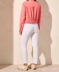 Tribal - Long Sleeve Jacket With Drawcord Top