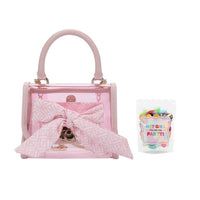 Packed Party - Women's Perfect Bow Clear Vinyl Mini Handbag