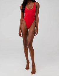 Frankies Bikinis - Pamela Anderson Cheeky One Piece Swimsuit
