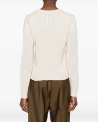 NILI LOTAN Saskia Cardigan in ivory - women's cardigan - alternate view