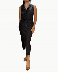 Go By Go Silk - Utility Shirtdress