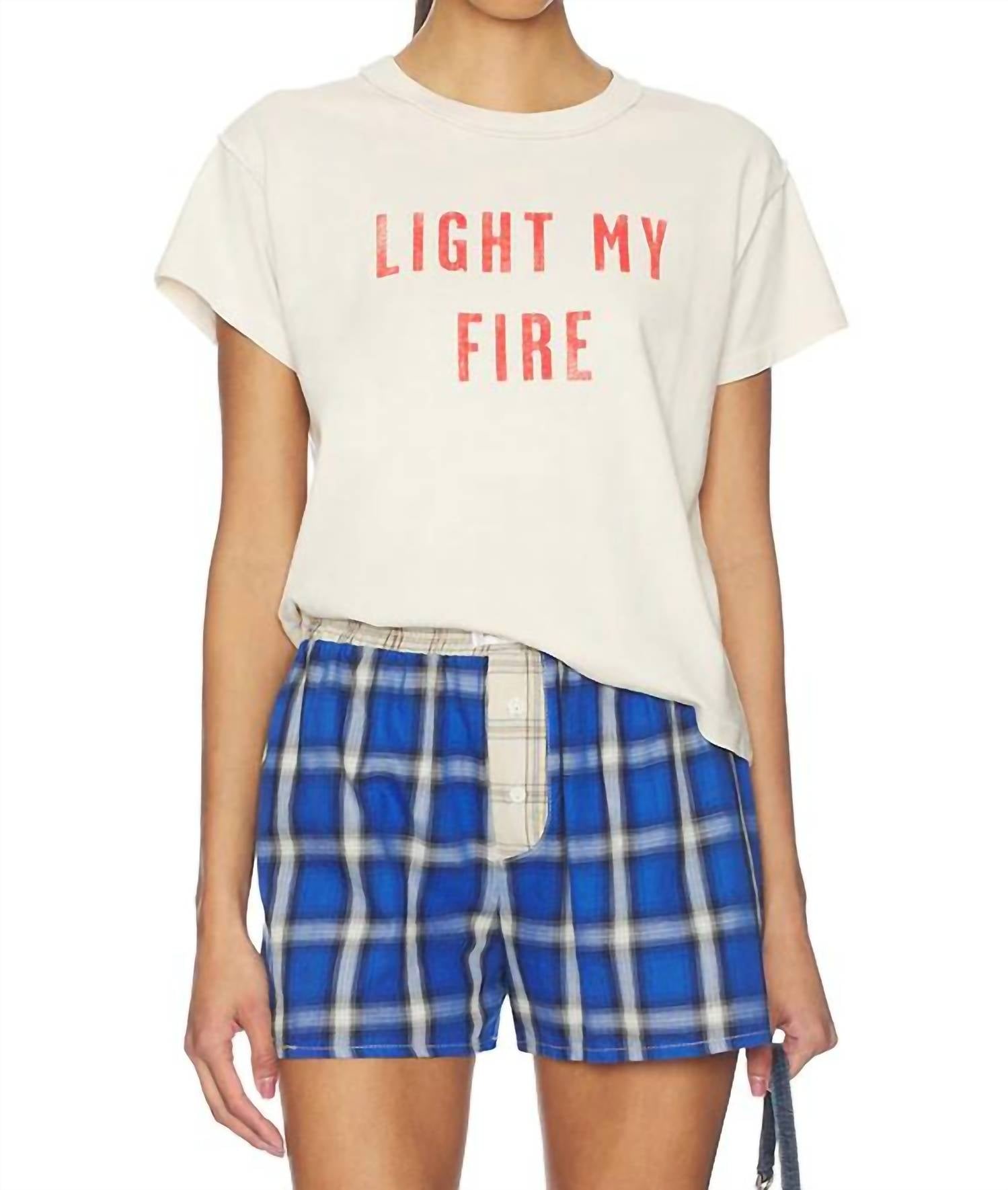 Daydreamer - Doors Light My Fire Reverse Girlfriend Tee