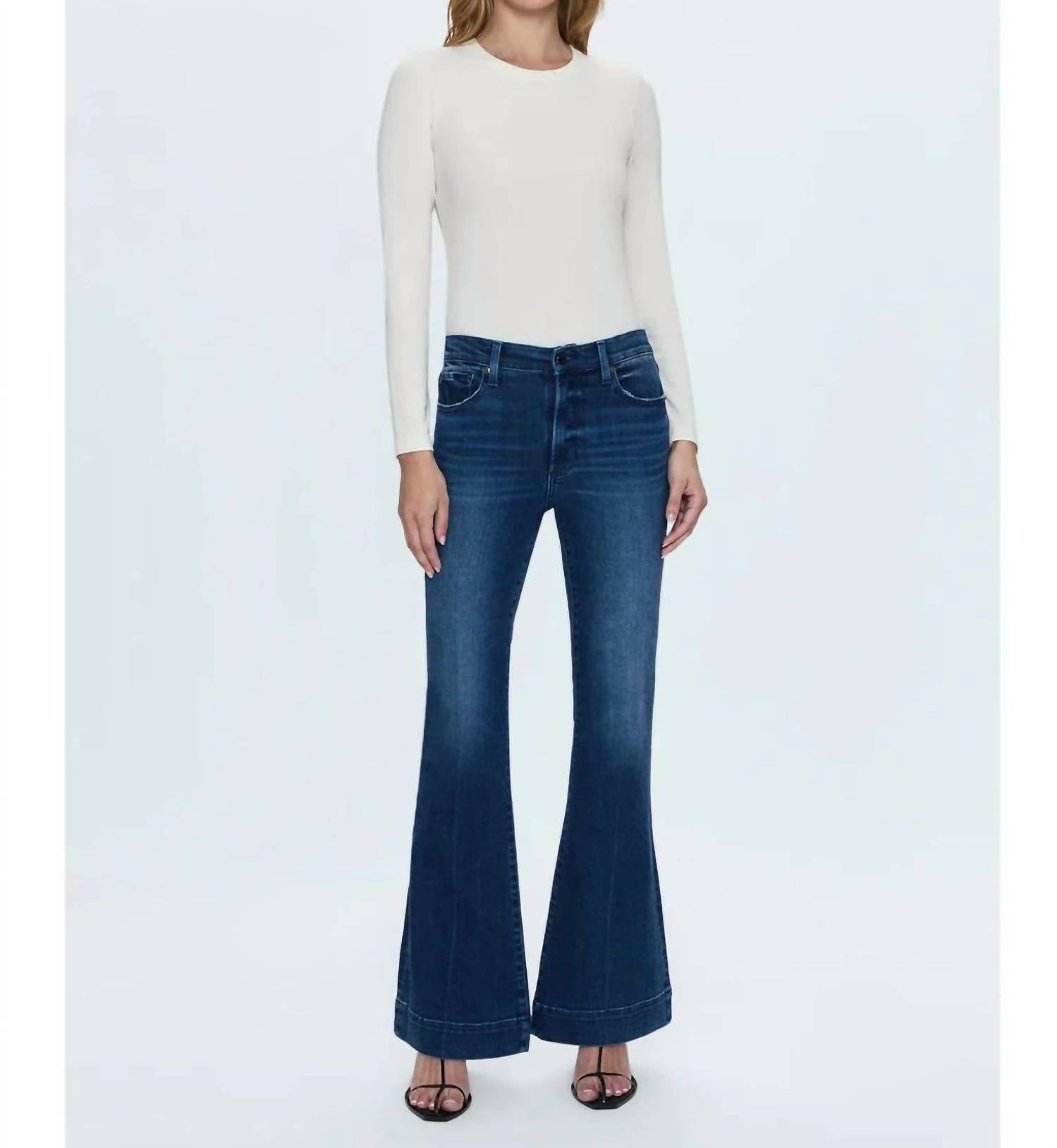 Pistola - Denim Kinsley Mid-rise Ultra Flare Jean