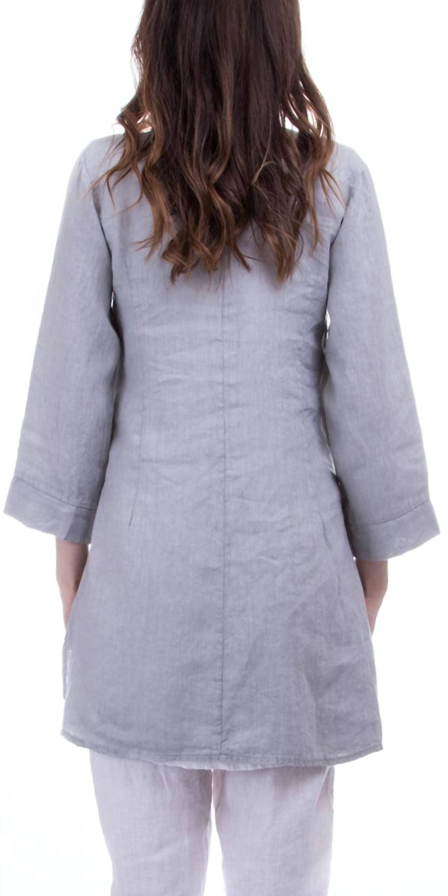 Gigi Moda - Tazia Button Frotn Tunic