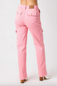 Judy Blue - Straight Leg Cargo Jeans