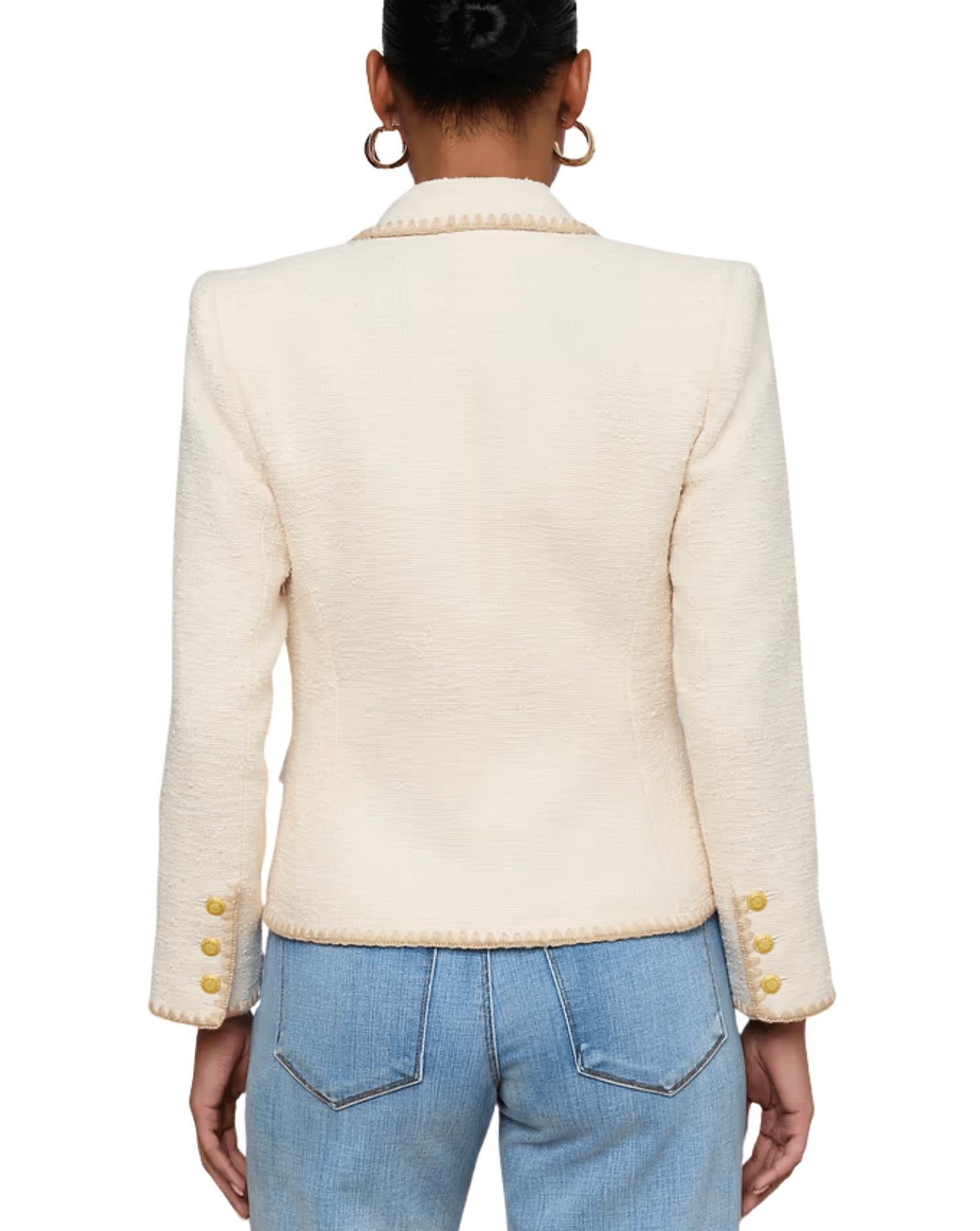 L'Agence - Wylla Shirt Structured Blazer