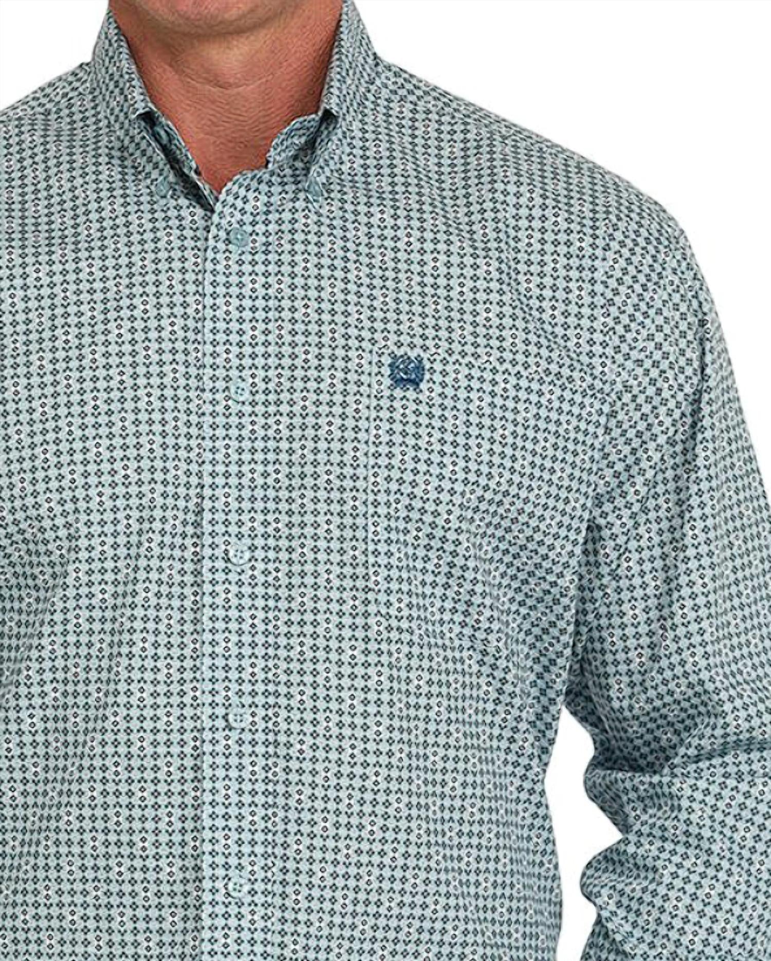 Cinch - Long Sleeve Print Top