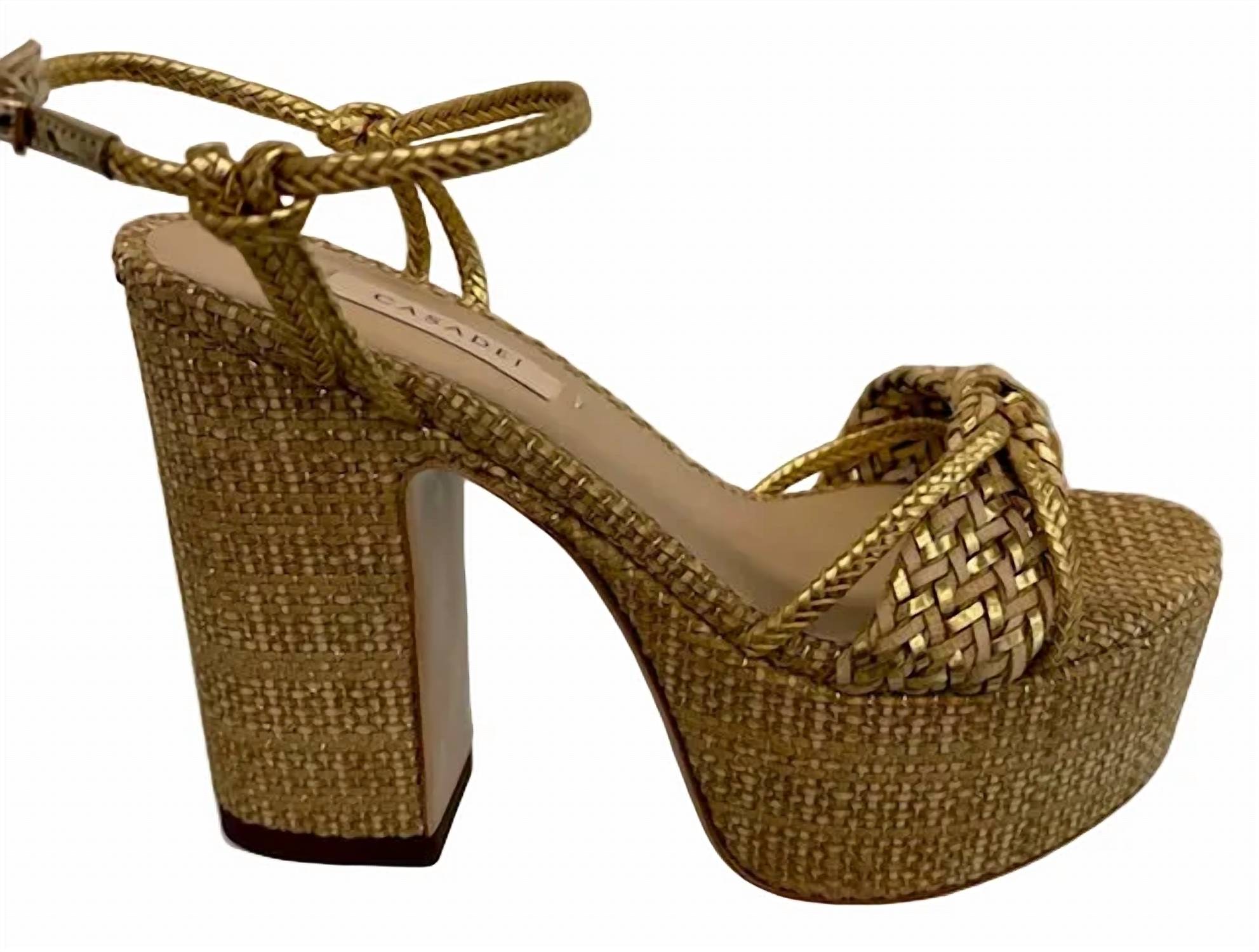 Casadei - Women's Marbella Lux Platform Sandal