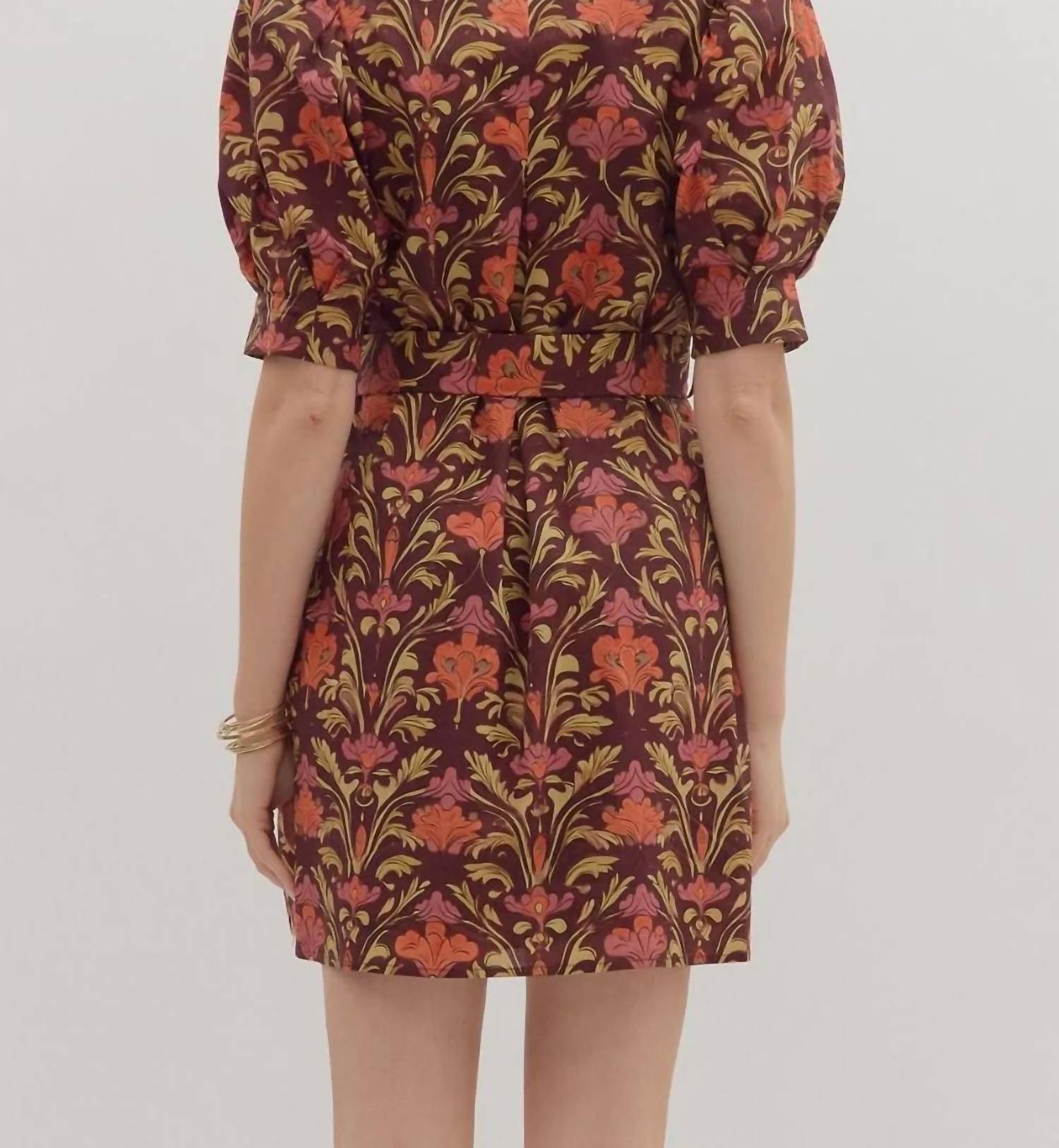 Entro - Fall Flirtation Mini Dress