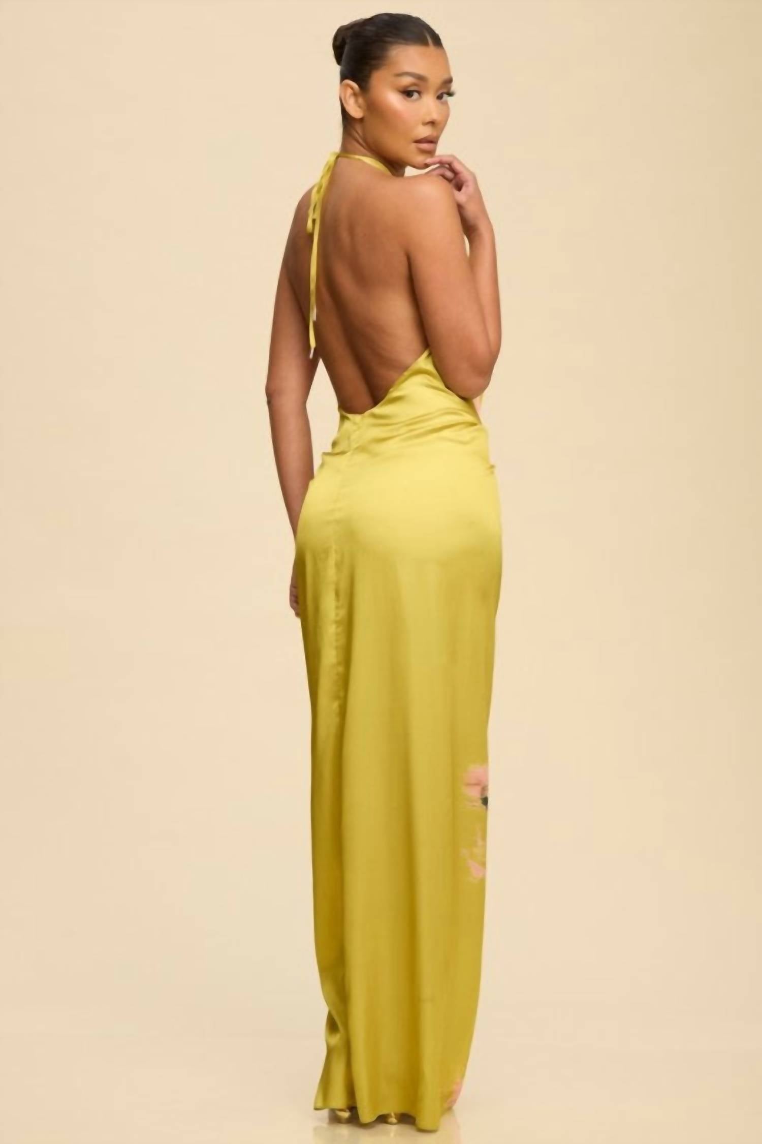 Luxxel - Mae Halter Dress