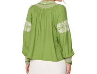 Current Air - Bohemien V-Neck Top With Tassel