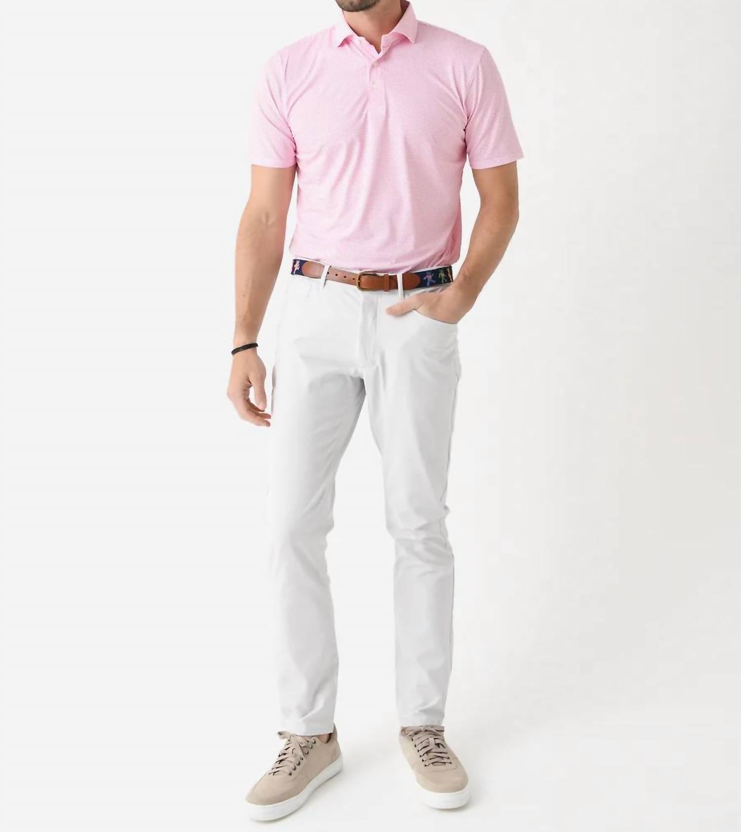 Holderness & Bourne The Parker Pant in stone - men's pants