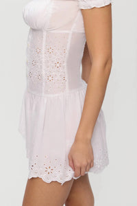 Frankies Bikinis - Lucien Cotton Mini Dress