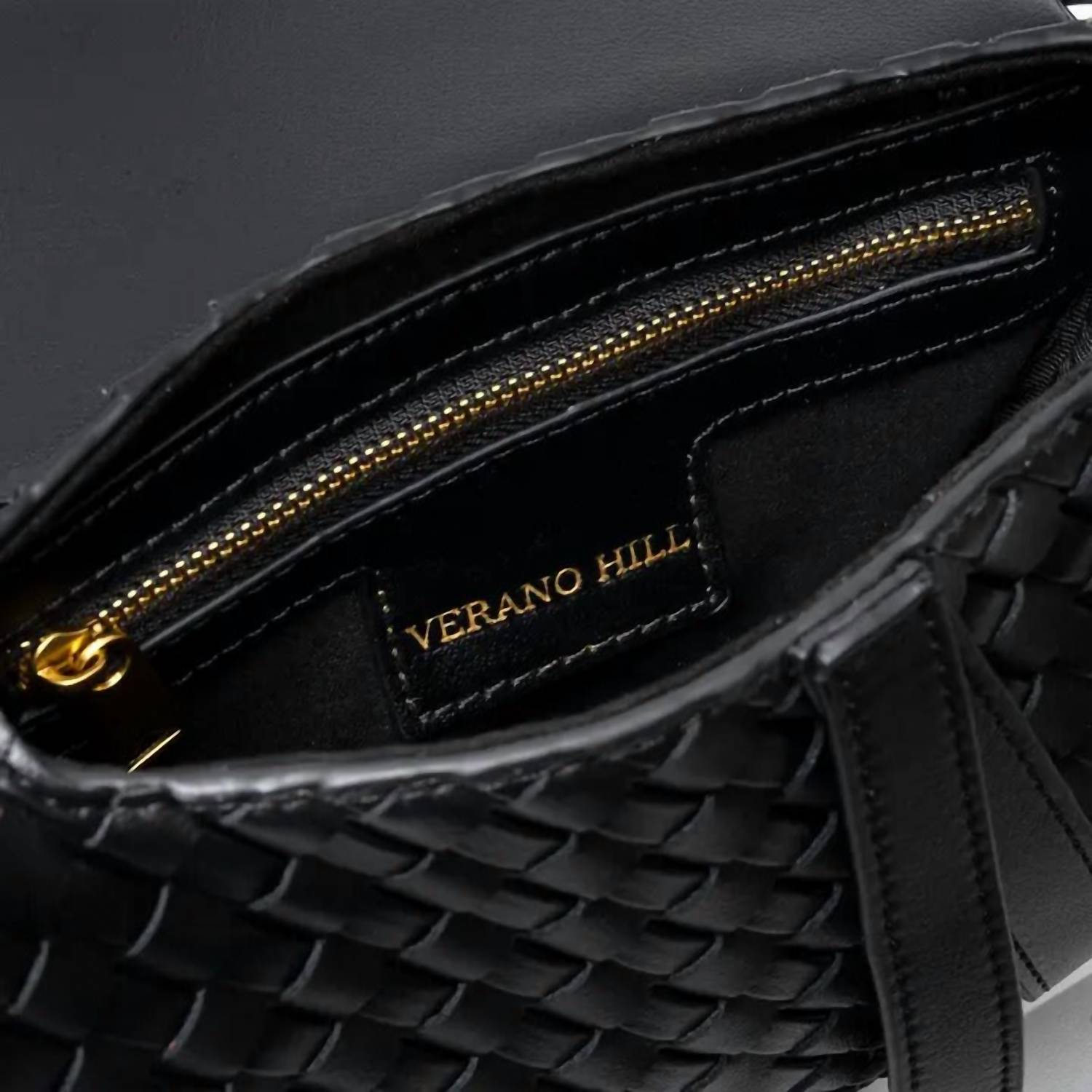 Verano Hill - Women's Madelyn Woven Saddle Bag