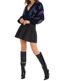 ALLISON NEW YORK Dina Skirt in black - women's skirt - view 5
