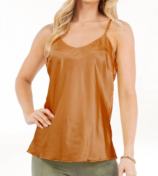 Paparazzi - Solid Stretch Satin Camisole