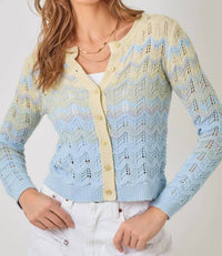 Hem & Thread - Gradient Sweater Cardigan
