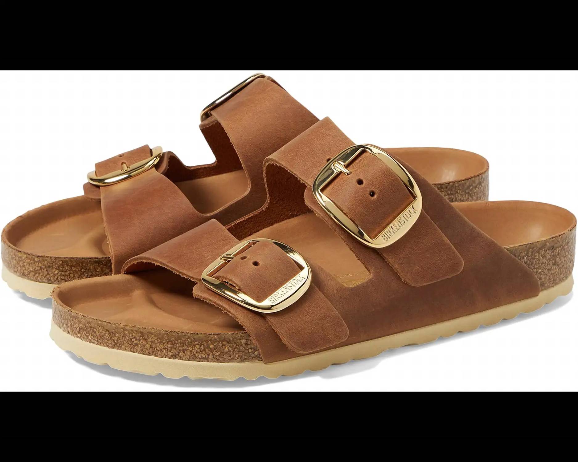 Birkenstock - WOMENS ARIZONA BIG BUCKLE OIL COGNAC