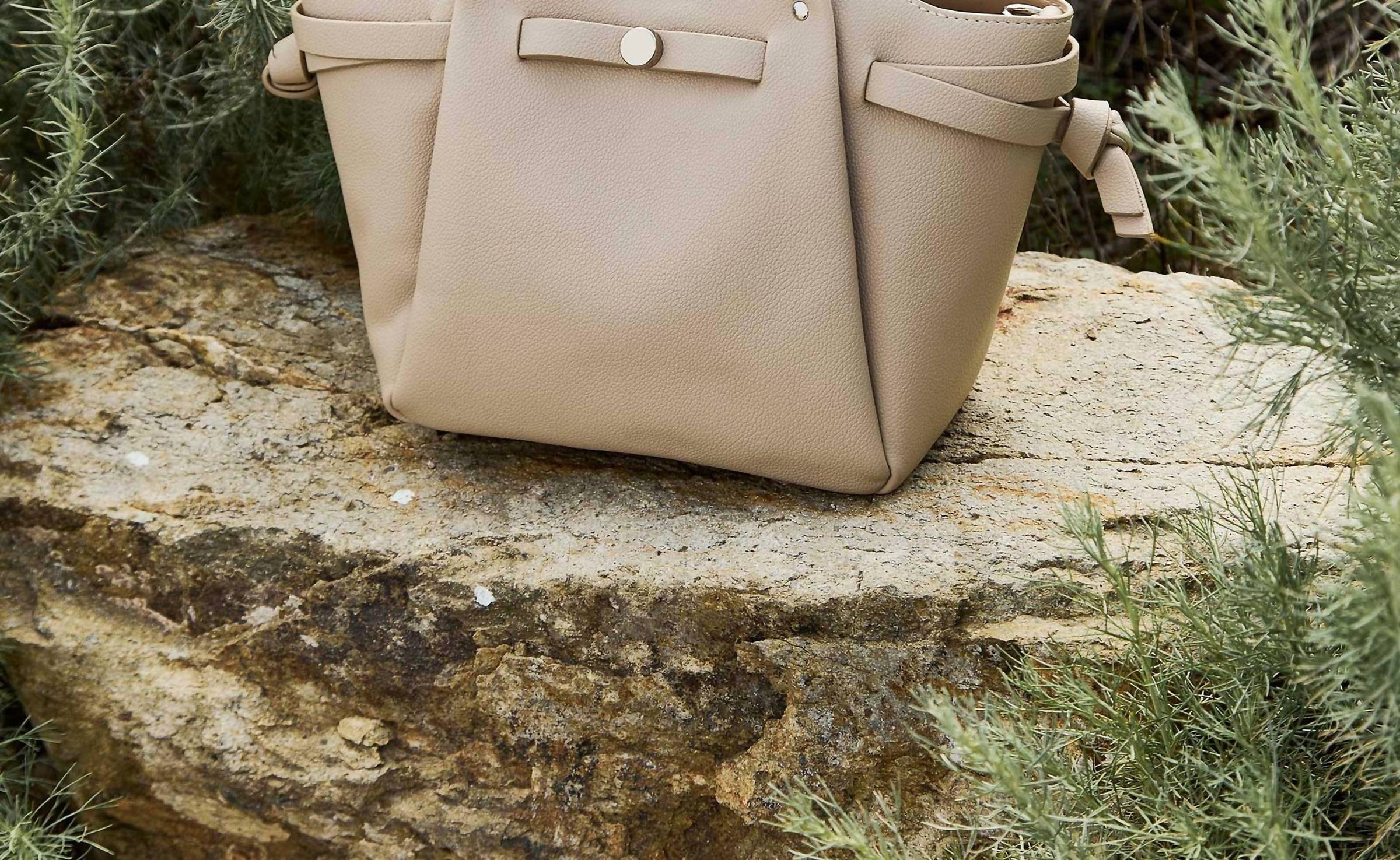 Melie Bianco - Women's Avril Sky Recycled Vegan Leather Shoulder Bag