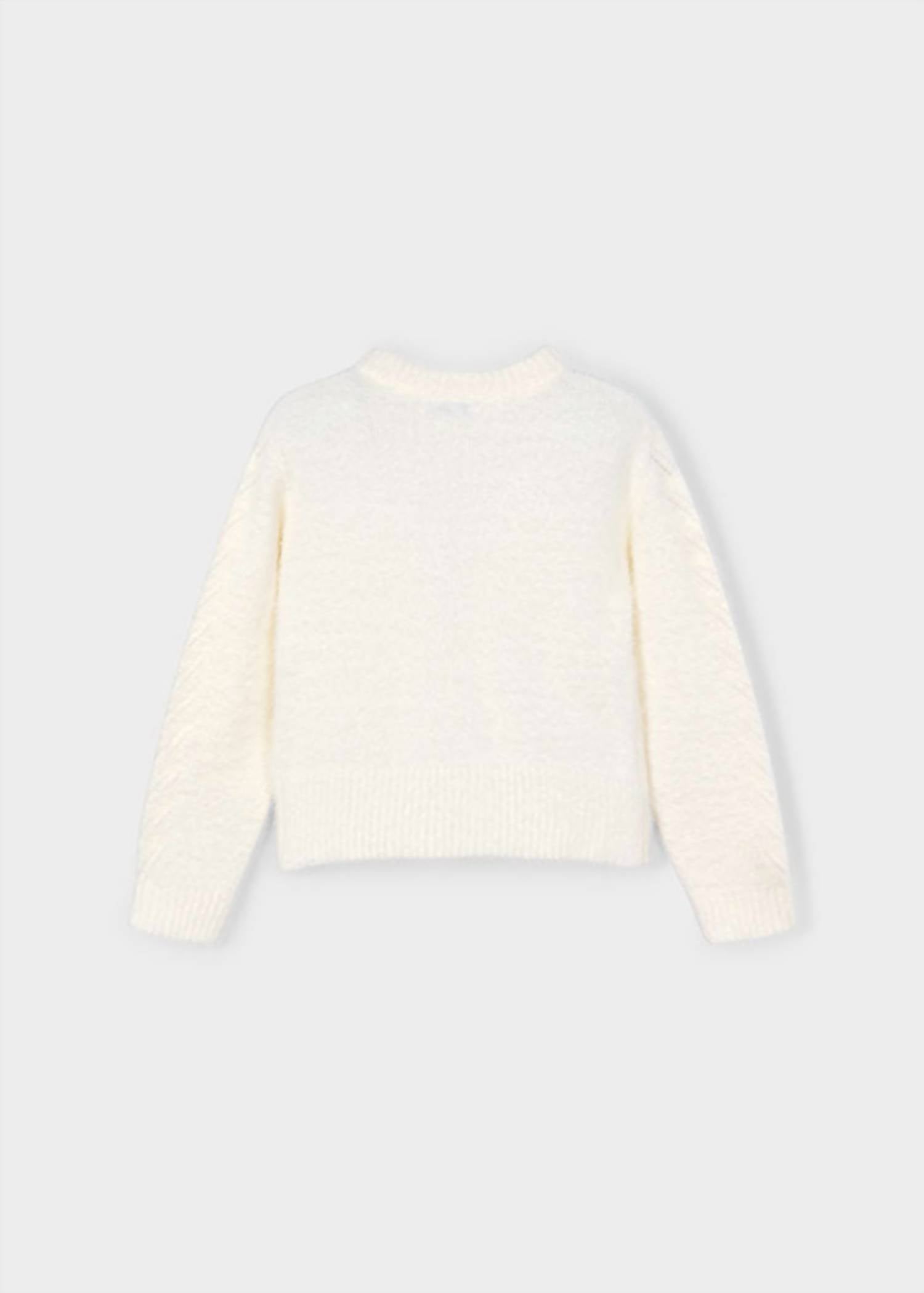 Mayoral - Girl's Soft Faux Fur Sweater