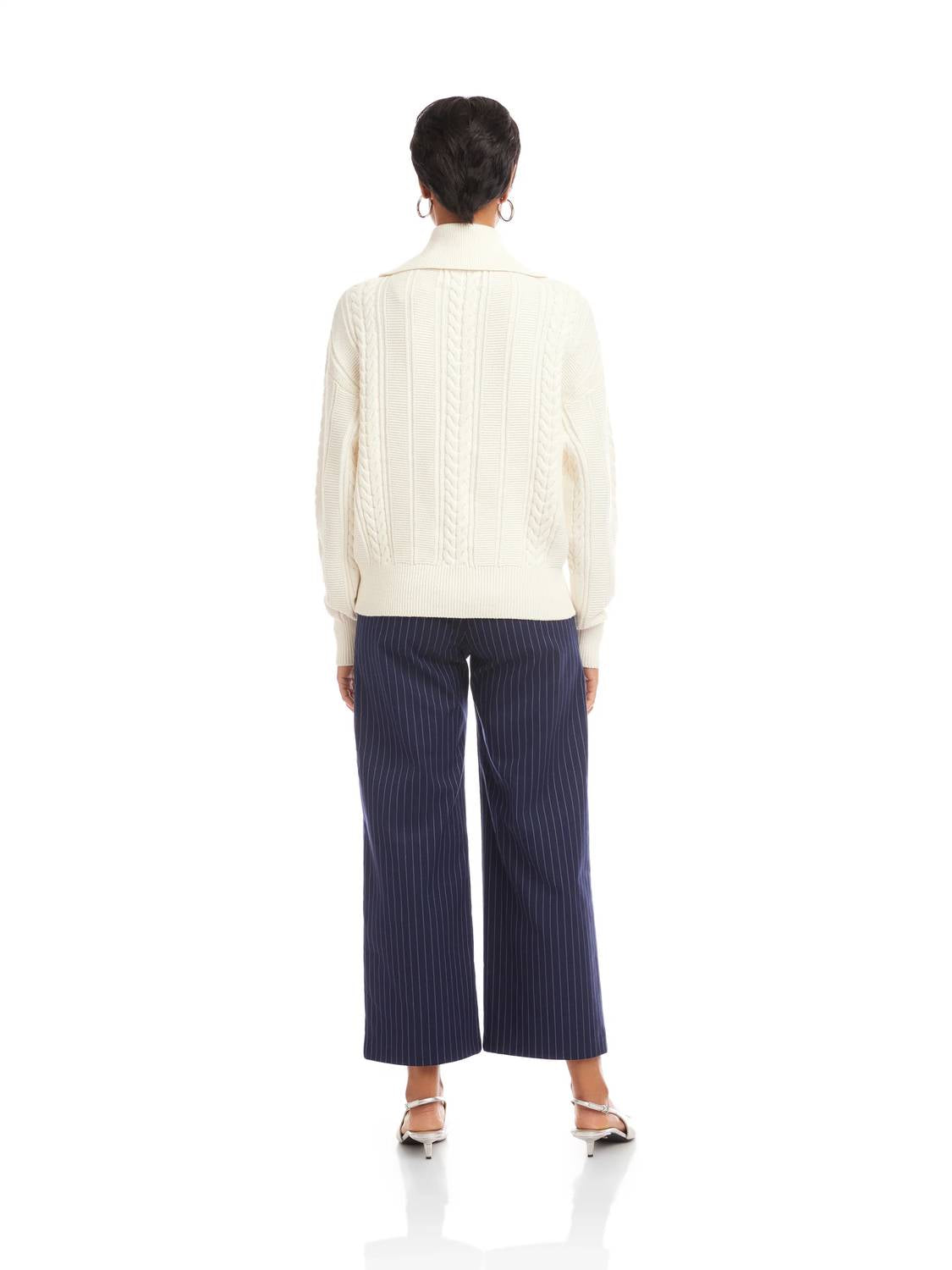Fifteen Twenty - Karin Half Zip Sweater