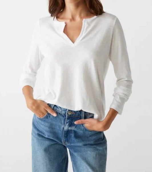 Michael Stars - Hailie Rib Mixed Tee