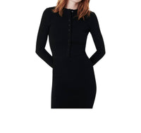 VICTORIA BECKHAM Fitted Crop Cardigan in black - women's cardigan