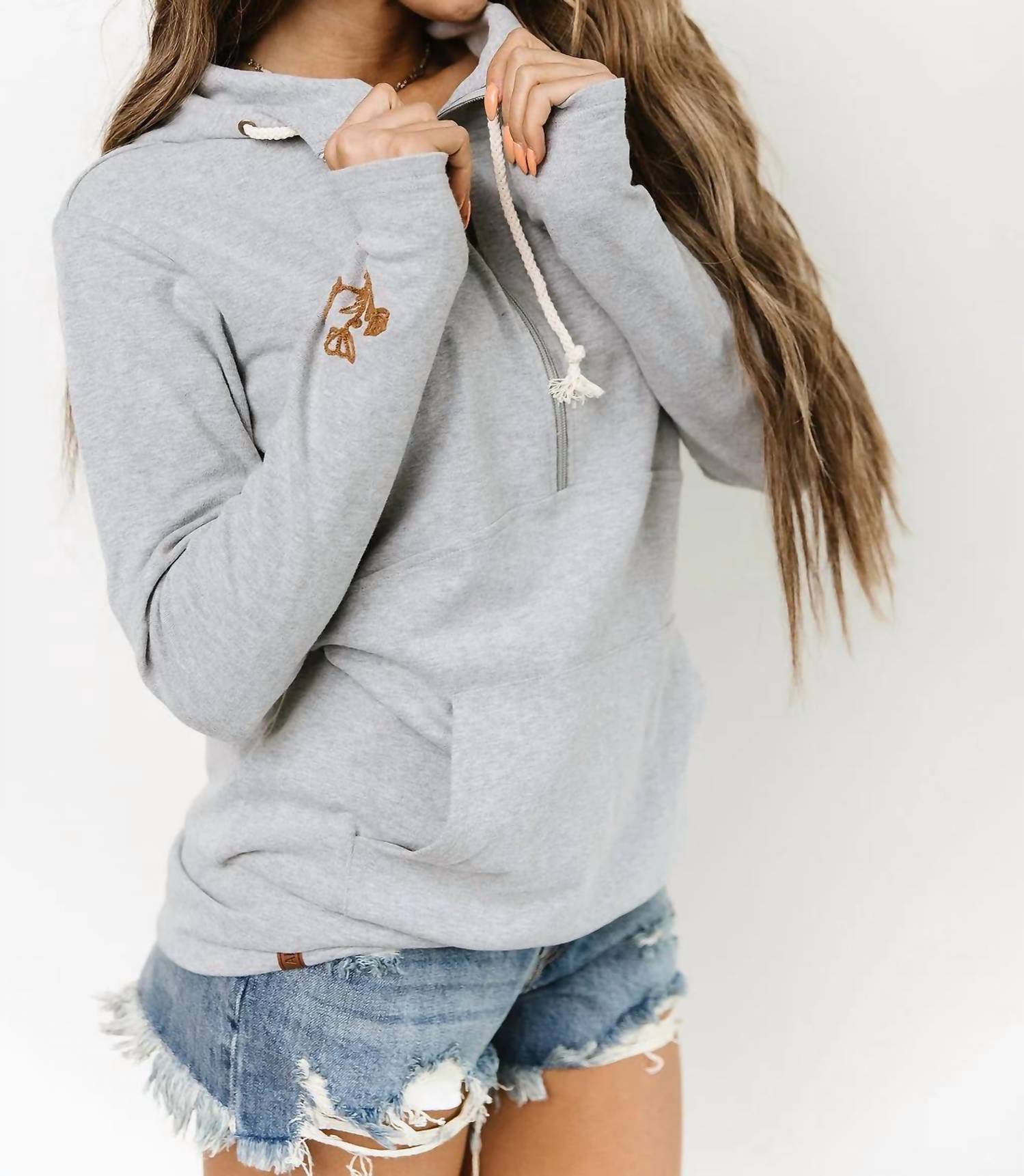 Ampersand Ave - Halfzip Hoodie