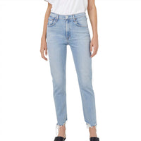 AGOLDE Women's Merrel Mid Rise Straight Jean in astray - women's jeans