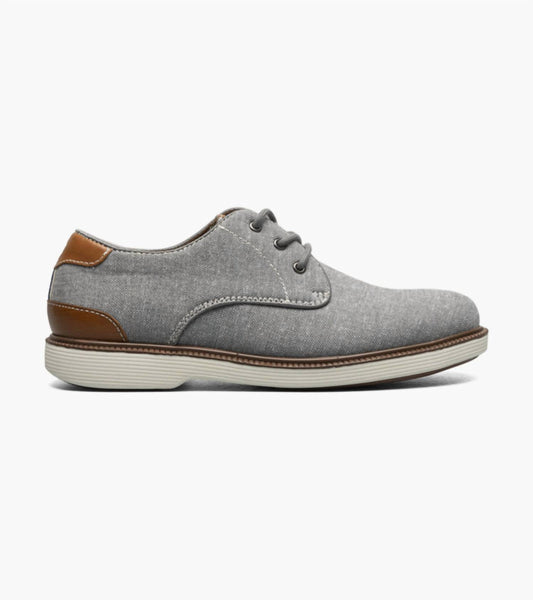 Florsheim - Junior Boys Highland Canvas Plain Toe Oxford Shoes